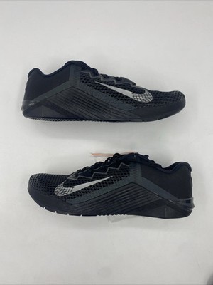 Nike Metcon 6 Black Anthracite Cross CK9388-001 Mens Size 6