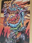 Big Toe Deep One Hot Rod TIN VINTAGE WALL SIGN HOT ROD Used