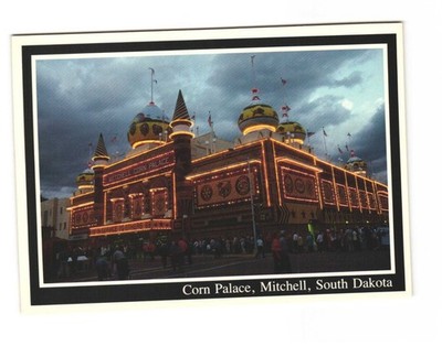 Corn Palace, Mitchell, South Dakota Postcard Unposted 