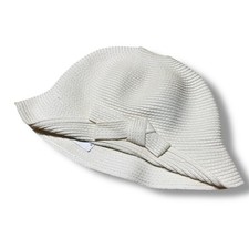 Gymboree Girls Straw Cloche Hat White Off White Daisy Delightful Spring Social 8