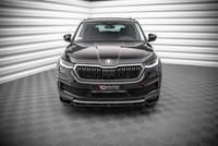 Maxton Design Frontlippe V.1 Passend FüR Skoda Kodiaq Mk1 Fl Schwarz Hochglanz