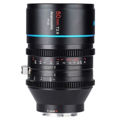 Sirui 50mm T2.9 1.6x Full Frame Anamorphic Lens for Canon RF - SKU#1927047