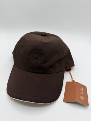 Loro Piana ロロピアーナ　ベースボールキャップ　ブラウン Loro Piana Storm System Microfiber Baseball Cap Men's 4XL Brown | eBay