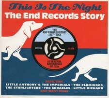 End Records Story CD set Little Richard The Flamingos Miracles Classic Rock Pop