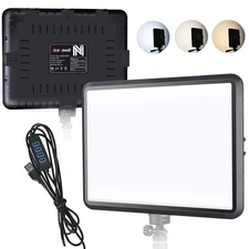 LED Video Light Dimmable Studio Lighting for YouTube, Streaming, Photography