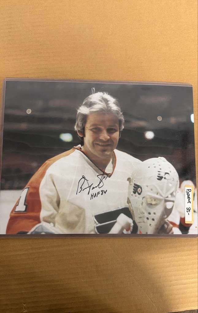 Bernie Parent Signed 8x10 Photo Philadelphia Flyers Autograph HOF ...