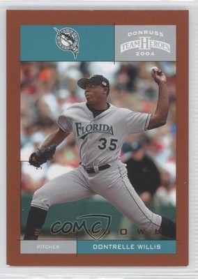 2004 Donruss Team Heroes Showdown Bronze 33/150 Dontrelle Willis #167 0b5