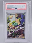 2024 POKEMON STELLAR CROWN IR ILLUSTRATION RARE BULBASAUR 143/142 PSA 8