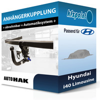für Hyundai I40 Limousine 05.2015-Jetzt Auto HAK AnhäNgerkupplung Abnehmbar Neu