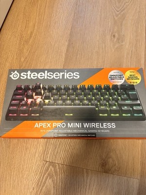 SteelSeries Apex Pro Mini Gaming-Tastatur, Schwarz/RGB, Wireless