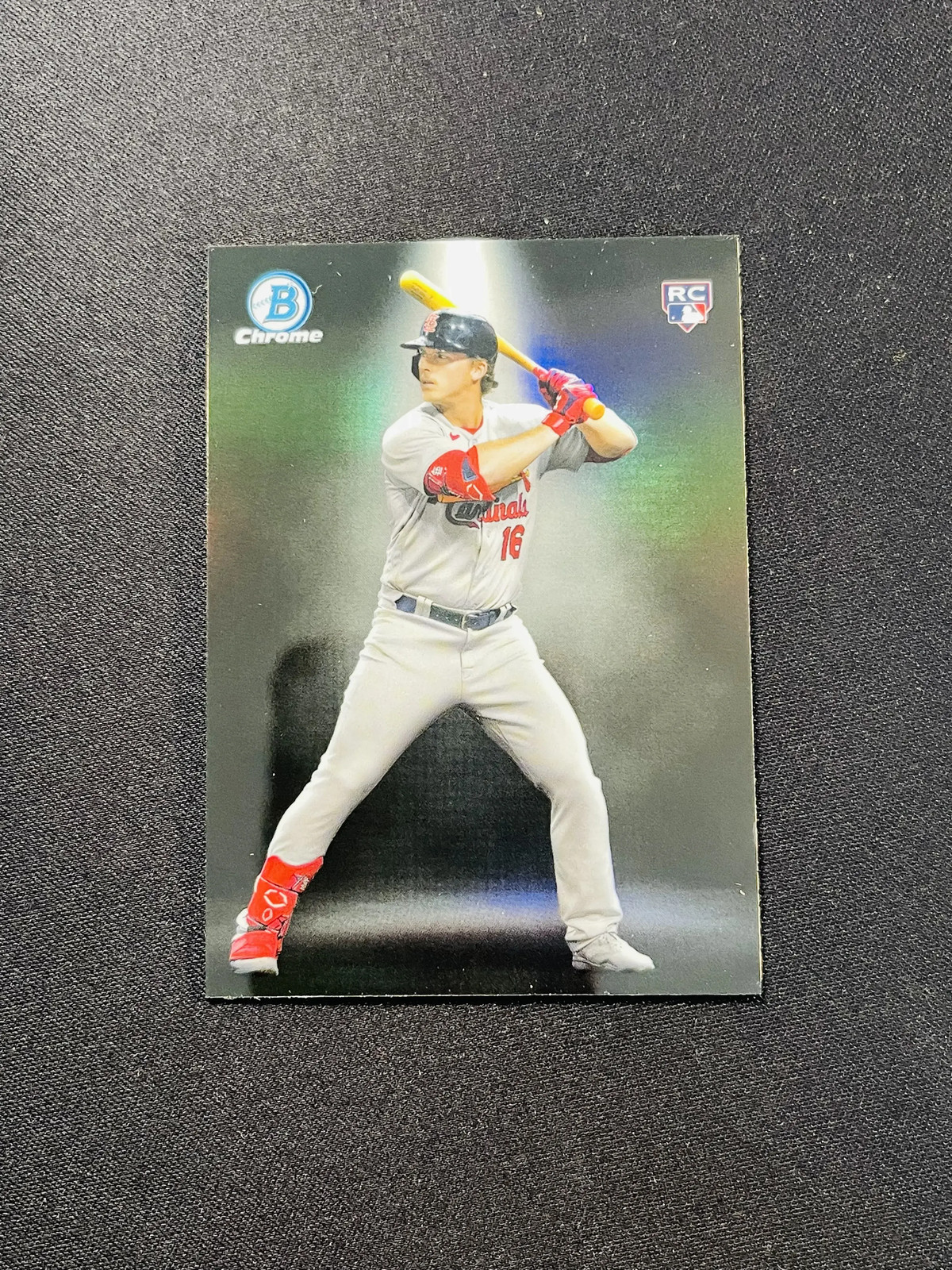 2023 Topps Bowman Chrome Spotlights Nolan Gorman RC #BS-17 Case Hit SSP TW71
