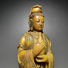 Chinese Shoushan Stone Kwan-yin Guanyin Statue  — photo 5