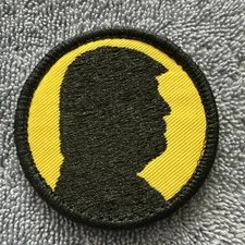 MAGA SIGNAL 2x2 Embroidered Morale Patch Hook Backing Brand New