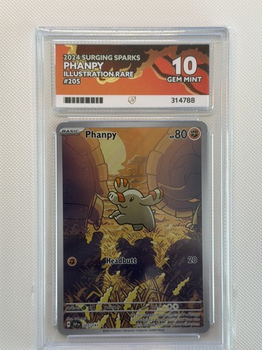 Phanpy graded ACE 10 for sale on eBay