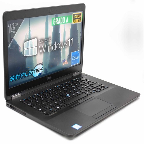 Dell E7470 I7 14 " Windows 11 Pro Ordinateur Portable 8gb 240gb Lay Remis à Neuf - Photo 2/7
