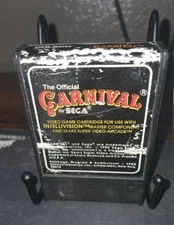 Carnival Intellivision Game Cartridge Only Good Condition Fast Free Shipping