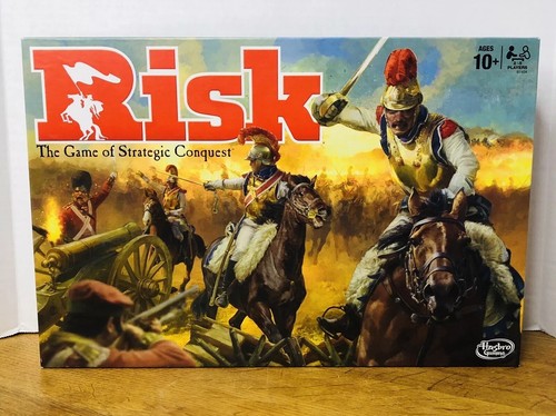 Risk Board Game 2015 Version Hasbro Gaming COMPLETE Game Of Strategic Conquest