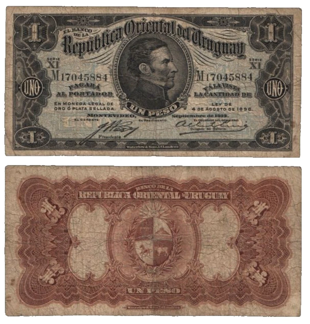 1914 Year North & Central American Paper Money