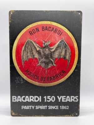 Blechschild Bacardi 20x30cm Nostalgie Retro Reklame Vintage Dekor Geschenk Rum
