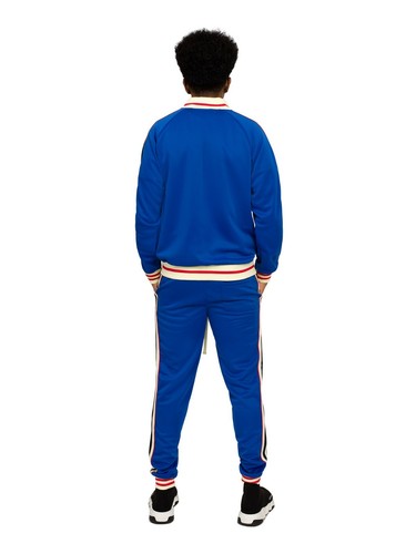 Men's Workout Sports Jogger Track Pants & Jacket Track Suit Set ST575EY - Picture 25 of 37
