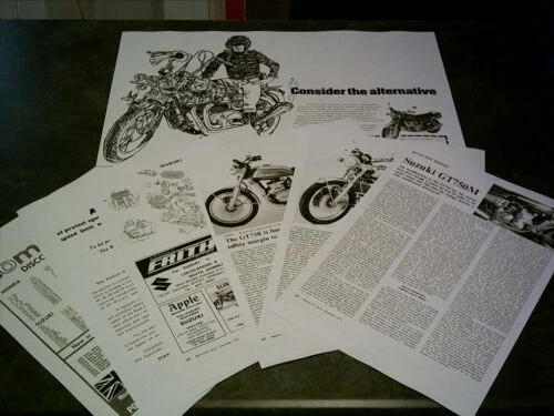 Suzuki GT Motorcycle Books