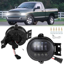 LED Fog Lights w/ DRL Turn Signal Lamp for Dodge Ram 02-08 1500 03-09 2500 3500