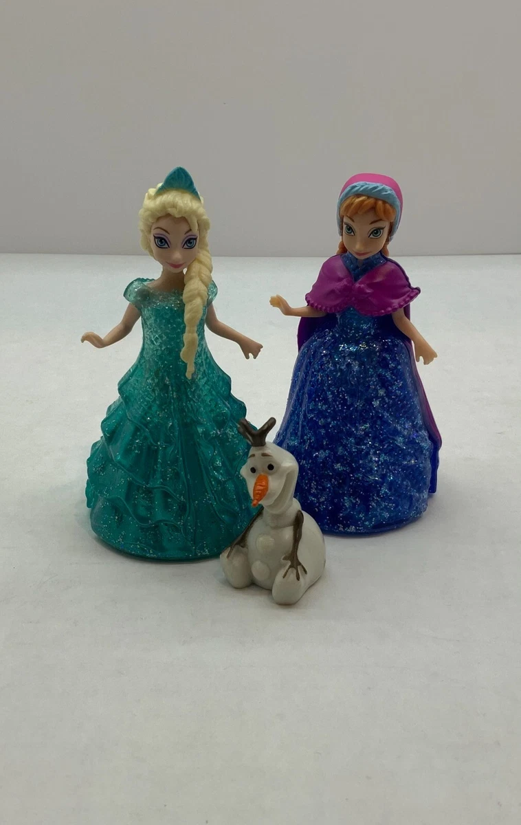 Disney Frozen Anna Elsa Olaf Glitter Glider Dresses Magic Clip