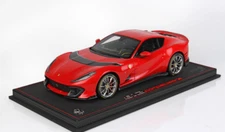 BBR 1/18 2021 Ferrari 812 Competizione Corsa Red 322 Limited 182pcs P18207B3