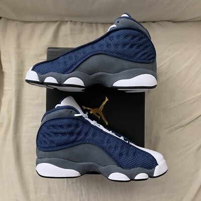 Air Jordan 13 Retro GS “navy” (Original Box) Nike Air Jordan 13 Retro Wheat GS Sizes Kids *EMPTY SHOE BOX  main image 2
