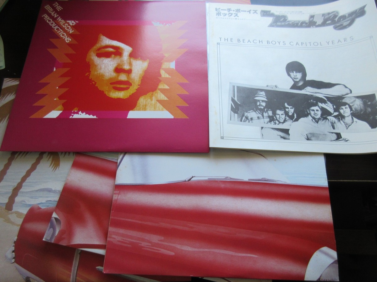 Beach Boys Capitol Years Japan Promo 7 Vinyl LP Box Brian
