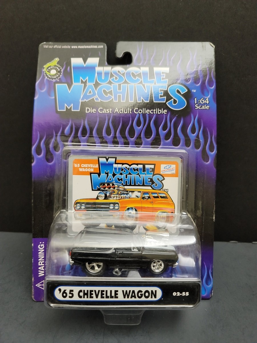 3台セットMUSCLE MACHINES　 65CHEVELLE WAGON Muscle Machines 1965 Chevelle Wagon, 2003, 1:18 Scale | eBay