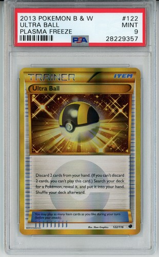 Ultra Ball graded PSA 9 for sale on eBay