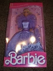 Vintage Barbie Doll Lilac Lovely Lace Sears 1987 Mattel NRFB 7669 Blonde Edition