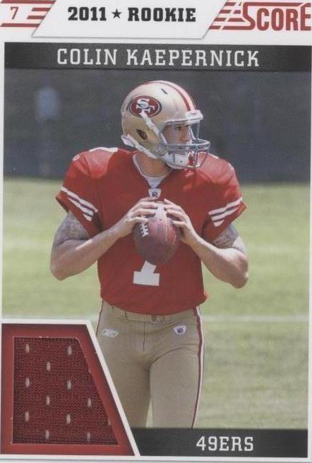 2011 Score Colin Kaepernick #CK - 1 of 2
