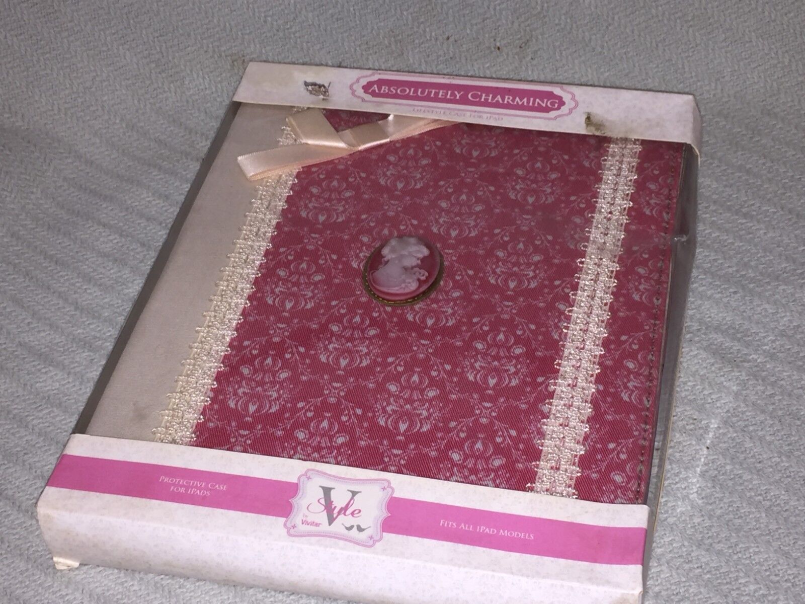 V-Style by Vivitar Absolutely Charming PINK Lifestyle For iPad 買い取り Case RJFP-1000 高価値セリー ~