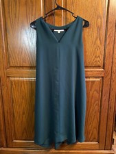 Ann Taylor Loft Green Dress Size L Large
