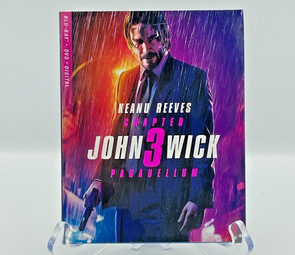 John Wick: Chapter Blu-ray/DVD/Digital Keanu Reeves 31398306368
