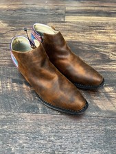 NEW Roper Women's Sedona Booties - Snip Toe Brown 7.5 M