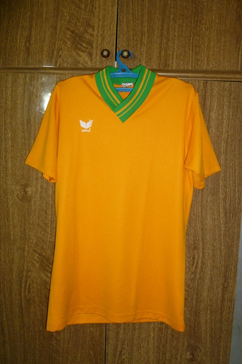 VINTAGE 80'S ERIMA GERMANY NON LEAGUE FOOTBALL TEAM SHIRT MENS L LARGE