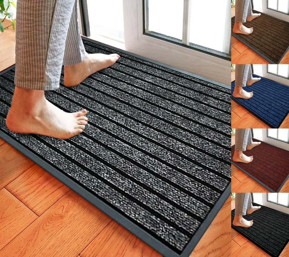 2' x 3' Modern Rectangle Art Doormat Non-Slip Nature Sun Pattern Front Door Mat