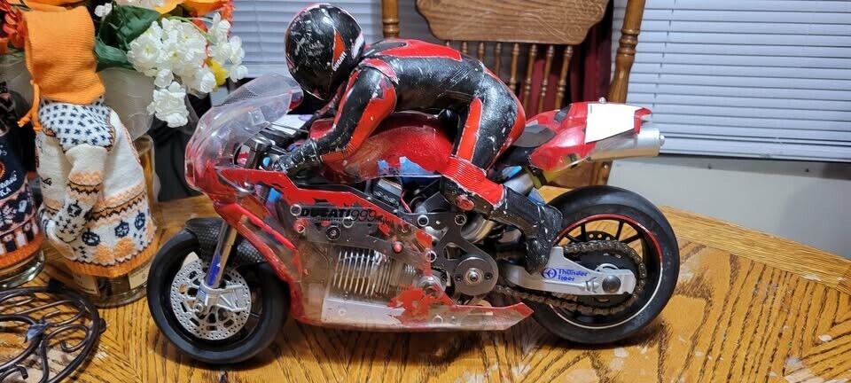 RARE. Thunder Tiger Ducati 999 Nitro 1/5 RC Motorbike | eBay RARE. Thunder Tiger Ducati 999 Nitro 1/5 RC Motorbike | eBay