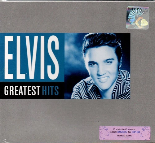 CD ALBUM MUSIC COLLECTIONS ELVIS PRESLEY GREATEST HITS (16 SONGS)