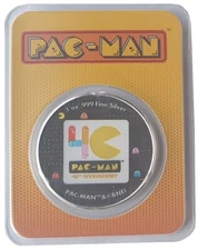 Niue 1 Oz Silber Pac Man 2020 Farbe Color im Slap nur 4.000 Stück! TOP - KAUF!