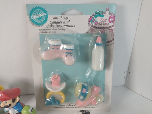 Juego de 28 piezas adornos para pasteles de 1984-1989-1993 Mickey Mouse fútbol Mario - Imagen 4 de 11