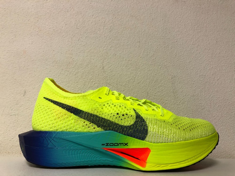 Nike ZoomX Vaporfly Next% 3 Running Shoes Volt Black Green DV4129-700 Size 8.5