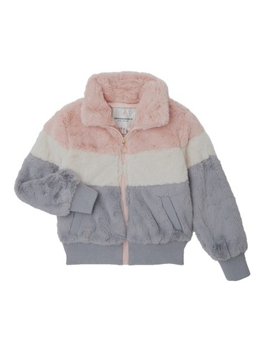Furry-Lined Zip Hoodie with Hood Ears & Faux Fur Trim Size S Furry-Lined Zip Hoodie with Hood Ears & Faux Fur Trim Size S