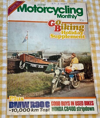 Motorrad Mechaniker Magazin, Mai 1976 Honda 400/4 Stripdown BMW90 10k Test