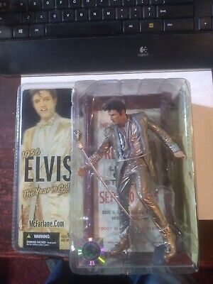 Elvis+Presley+2005+McFarlane+Toys+1956+Year+in+Gold+Action+Figure+