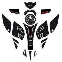 Set Grafik Schutz Ducati Panigale V4 S 3D Gel Aufkleber Fur Motorrad Kompatibel