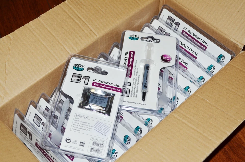 Cooler Master E1 IC Essential Thermal Grease (High Thermal Conductivity) 1.5ml - Image 2 of 3